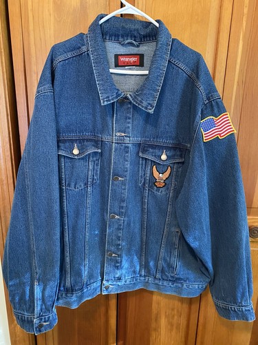 VTG Wrangler Hero Denim Jean Jacket 