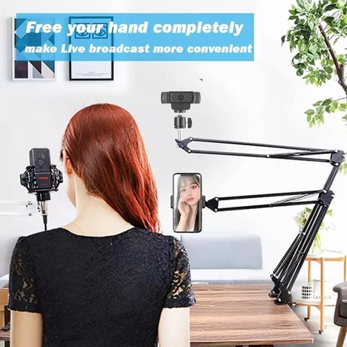 Overhead Video Telefon Halterung Gelenkarm, Handy Halter, Webcam Ständer Faul - Bild 4 von 6