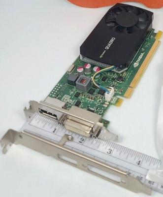 Nvidia K620 2GB Quadro DVI DisplayPort Windows 10 Video Card JGN28