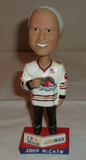 RARE John McCain SGA BOBBLEHEAD 2008 Rockford Ice Hogs Republican AMERICAN HERO