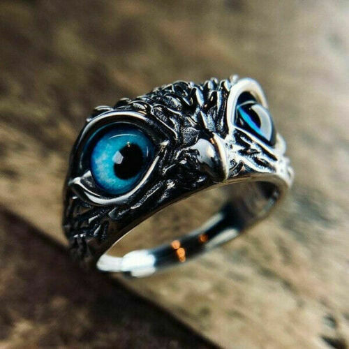 Pech logboek Beschrijving Silver Demon Owl Eye Ring For Girl Women Lover Retro Animal Ring Adjustable Size | eBay Pech logboek Beschrijving Silver Demon Owl Eye Ring For Girl Women Lover Retro Animal Ring Adjustable Size | eBay