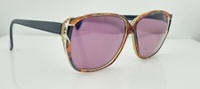 Vintage Silhouette M1260 Black Oval Sunglasses FRAMES ONLY Austria