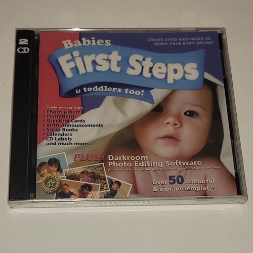 Babies First Steps & Toddler Too CD-ROM  (2CDS) 2002 - Picture 1 of 2