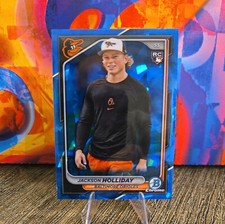 2024 Bowman Chrome Sapphire Jackson Holliday Rc Rookie Image Variation Orioles 