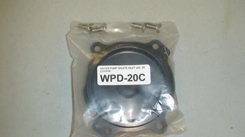 Accufab billet water pump delete cover -20AN for 11-20 Mustang GT 5.0 4V Coyote - Picture 2 of 3