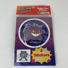 VTG New Sealed 1999 Pok mon Nintendo Artbox Sticker Pack Blastoise 90s NOS