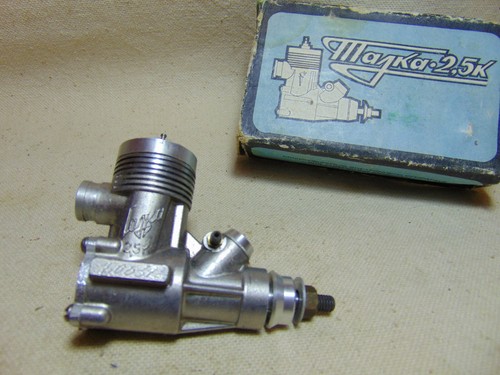 Talka 2.5 cc .15 Model Engine Glow soviet cl F2D Timer f2a