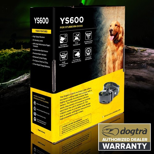 DOGTRA YS600 Controllo abbaiare collare cane senza corteccia testardo - Foto 7 di 8