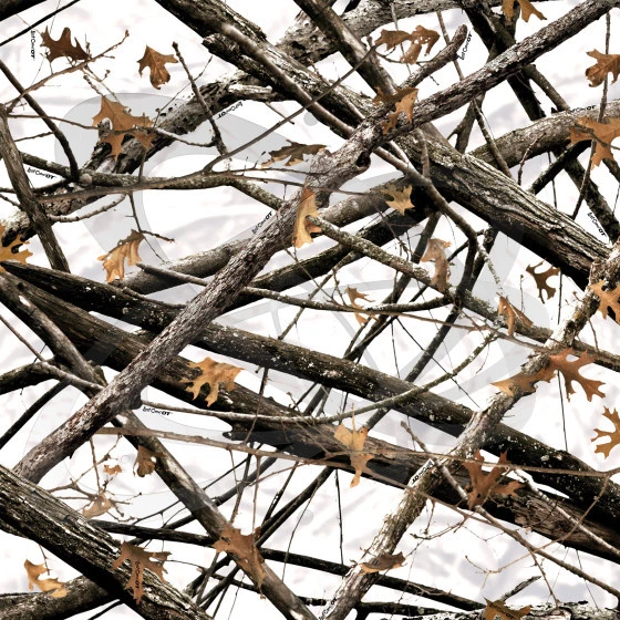 LOST CAMO 冬季迷彩 LIMBS BRUSH HYDROGRAPHIC WATER TRANSFER FILM HYDRO DIP — 第 3/4 张图片