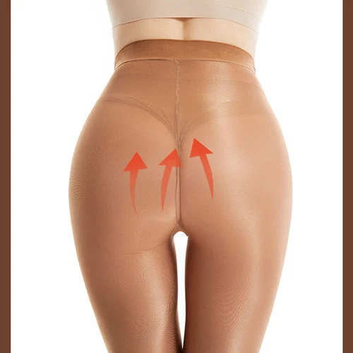 NEU 70d Shaping Tights Tanz Yoga Strümpfe 220lbs Plus Size Oil Shiny Pantyhose - Bild 7 von 20