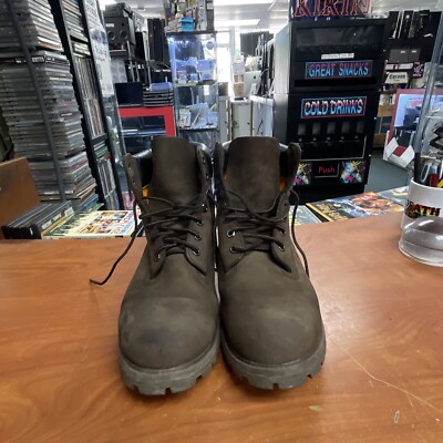 10001 Timberland 6インチ　ブーツ DARK CHOCOLATE Timberland 6 Inch Premium Waterproof Boots Mens 11S Dark Chocolate