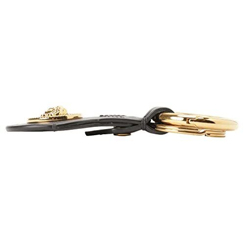 Versace Keyring Medusa Airtag Key Ring 1006198 1A03190 Black