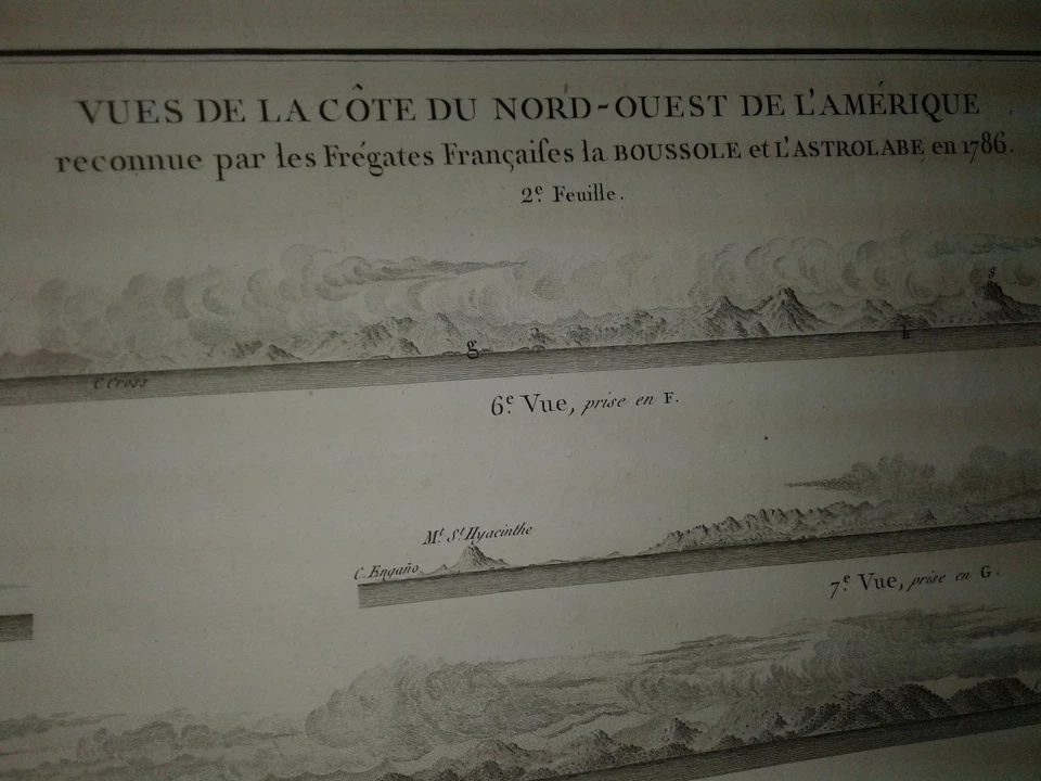 Nord ouest de L Amerique, La Pérouse 1797 Foto 2 de 4