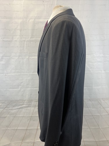 REDA 1818 MADISON Brooks Brothers Men's Gray Striped Wool Suit 45L 40X29 $1,595 - Picture 4 of 15