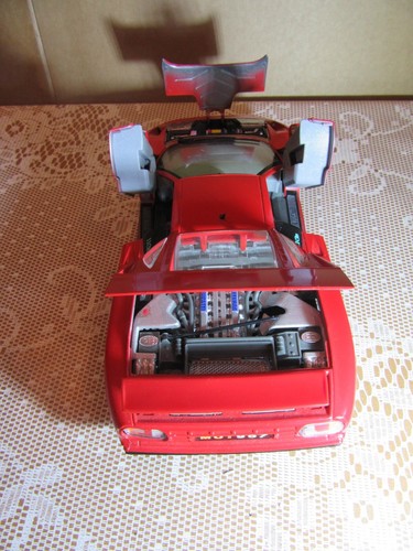 A14 Vintage Burago 3055 Italia Bugatti EB110 1991 Rosso 1:18 Bburago - Foto 7 di 15