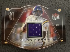 2004 Ultra Football Gridiron Producers Platinum Daunte Culpepper #5/9