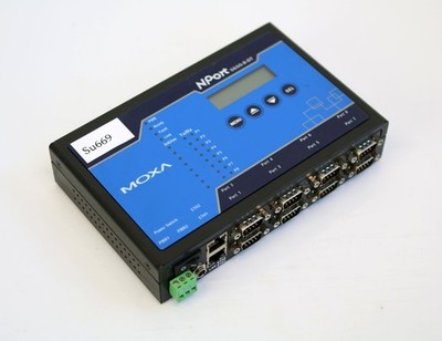 MOXA NPort 5650-8-DT   8-Port Seriell-zu-Ethernet Device Server