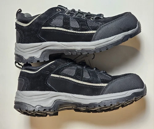 Zapato de Trabajo DieHard Jupiter 2 Para Hombre Puntera de Acero Talla 9 Negro Gamuza Cuero Parte Superior Baja - Imagen 3 de 4