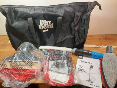 #ad Dirt Devil 360 Reach Cyclonic Vacuum Attachments Bag amp; Owner Manual $39.99