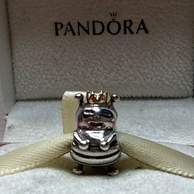 176B NEU IM KARTON AUTHENTISCH PANDORA SS/14K ZWEIFARBIGER BIENENKÖNIGIN CHARM #790227 NICHT MEHR ERHÄLTLICH!