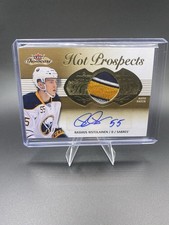 Upper Deck 2013-14 Fleer Showcase Rasmus Ristolainen #156 Auto Patch