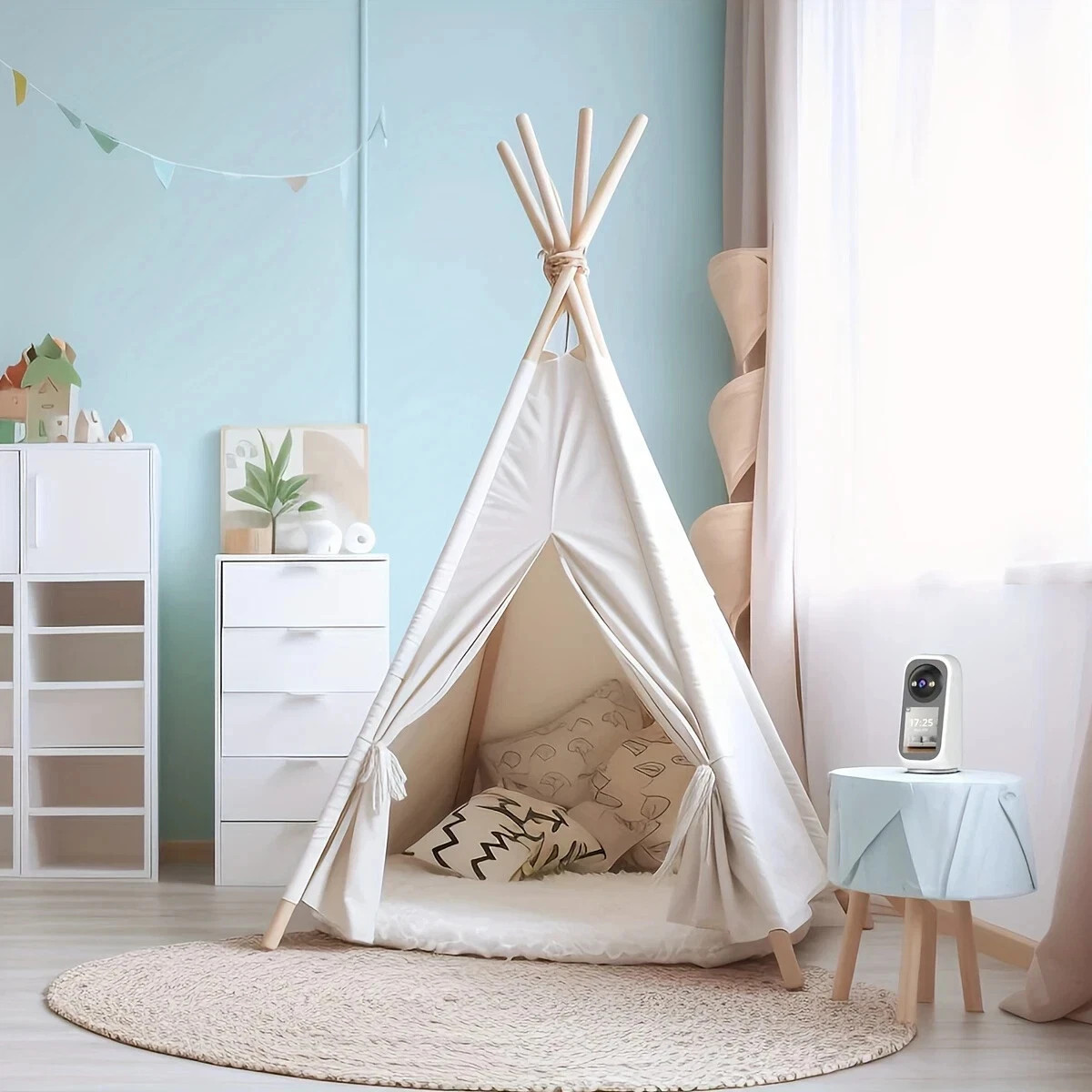 Babyphone mit Kamera Nachtsicht Video Babyfon Intelligentes Standby Baby monitor