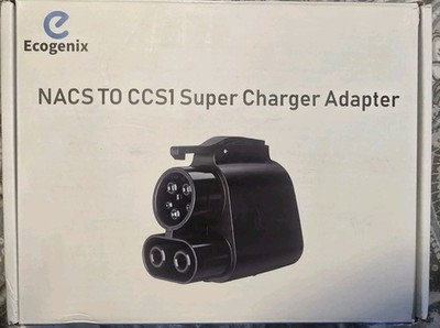 Ecogenix NACS to CCS1 (500 - 1000V DC) 300A Super Charger Adapter TSL-CCS1-L 