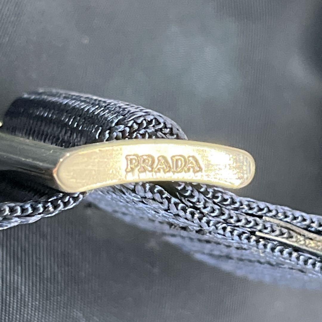 Prada Drawstring Backpack Mini Backpack Triangle … - image 12