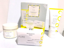 Beekman 1802 Blossom Goat milk Trio Bodycare Discovery Kit Set fragrance free
