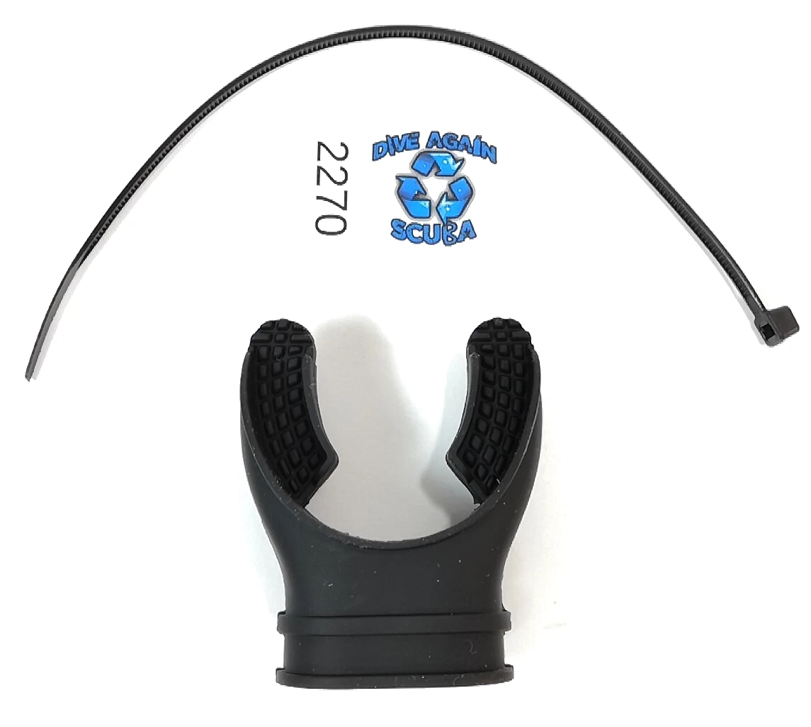 Boccaglio Da Sub Silicone Termoplastico Modellabile: Comfort Su Misura Per Snorkeling (Cielo Blu) - 2