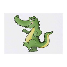 'Dancing Crocodile' Temporary Tattoos / Transfers TO00038694 