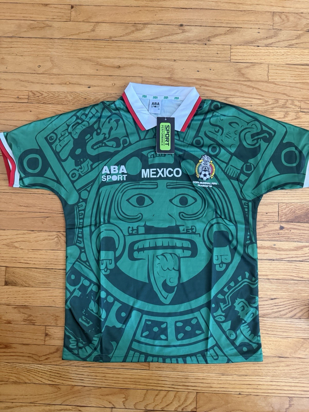 Mexico 1998 World Cup Retro Jersey Size XL - (Runs Small)