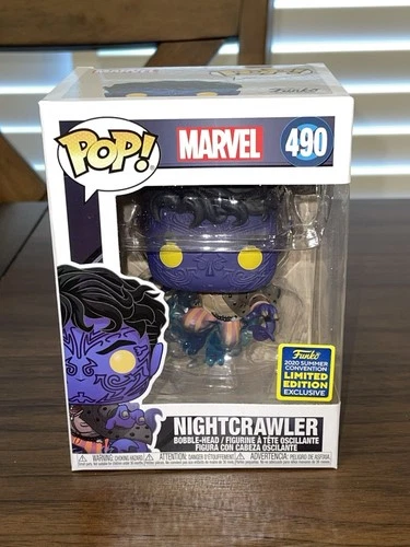 Nightcrawler Fox X-Men Marvel Funko POP! #490 2020 Summer Convention Exclusive