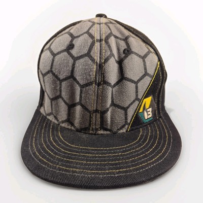 Ball Cap Hat Grassroots Bee Line Embroidered Fitted 7 1/2