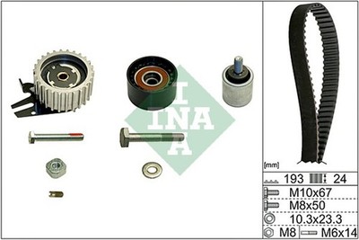 Schaeffler INA Zahnriemensatz 530 0619 10 für CASCADA INSIGNIA ZAFIRA P12 SAAB