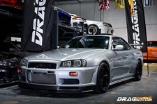 1999 Nissan GT-R HKS Twin Turbo R34 GTR Sonic Silver Upgraded NISMO