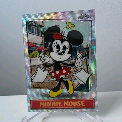 MINNIE MOUSE La La La La La La! SSP Chrome 2026 Topps Disney Neon #MSSP-6