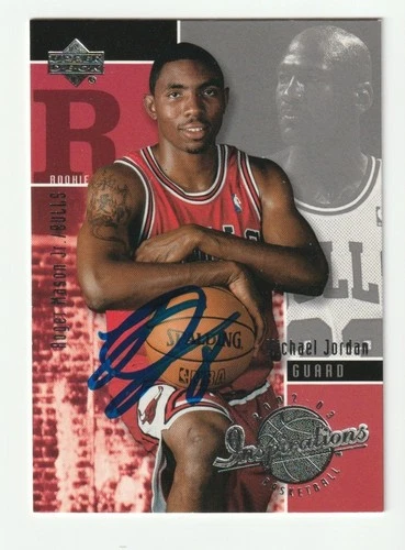 Roger Mason Signed 2002-03 Upper Deck Inspirations Card #91 Auto Autograph COA