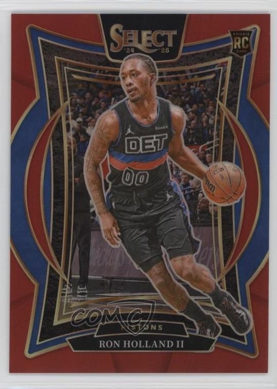 2024-25 Panini Select Concourse Red Prizm 86/199 Ron Holland II #74 1jl9
