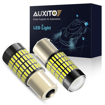 Super Bright LED 1156 P21W 7506 Reverse Backup Light White Bulb 6000K Bulbs Pair