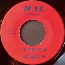 King James & Mel - You Better Move On (7") (Very Good Plus (VG+)) - 1875837715