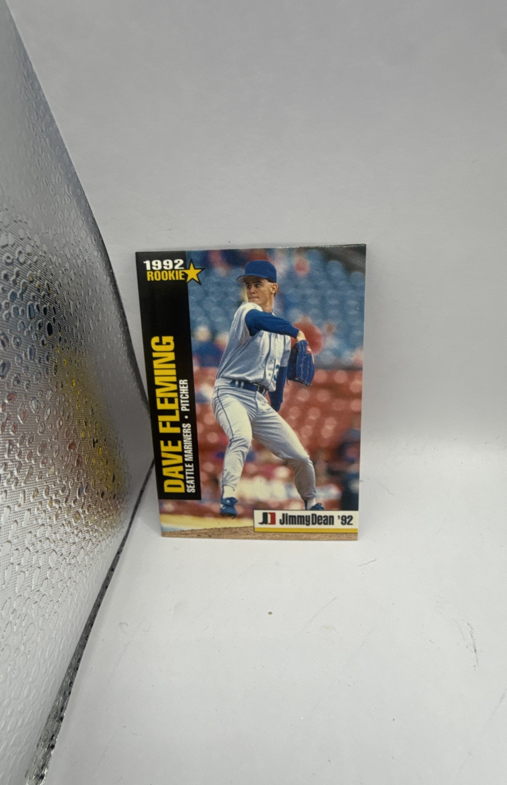 1992 Jimmy Dean Rookie Stars - Dave Fleming #6