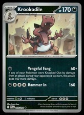 Krookodile 066/094 Reverse Holo Phantasmal Flames Pokemon TCG trading card