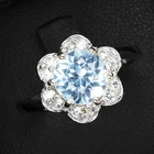 Precious Cornflower Blue Tanzanite 1.70Ct 925 Sterling Silver Handmade Rings