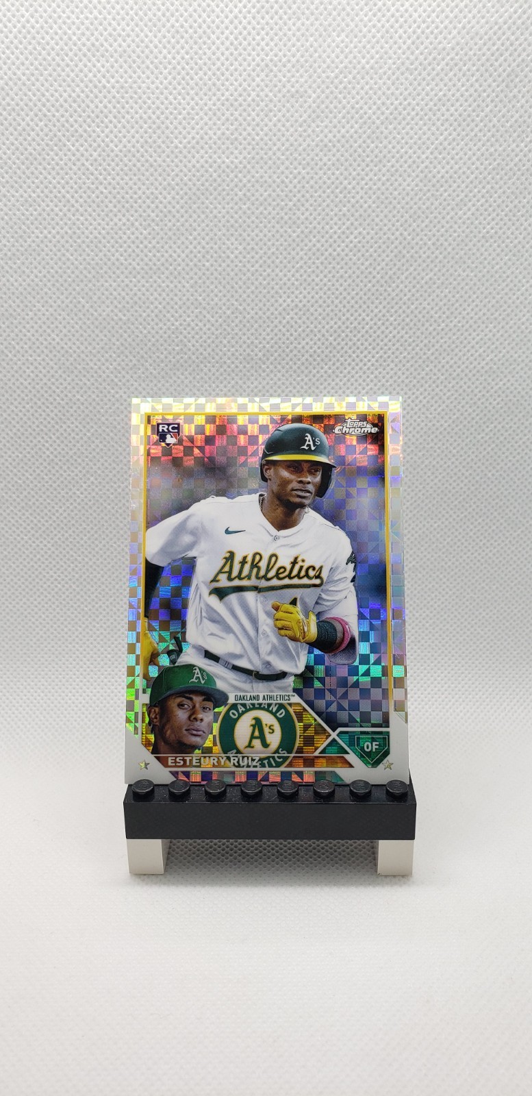2023 Topps Chrome - Esteury Ruiz #99 X-Fractor (RC)
