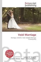 Lambert M. Surhone (U. A.) | Void Marriage | Taschenbuch | Englisch (2026)