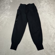 Nike Pants Mens Small Black Tech Fleece Joggers Drawstring Athletic Performance