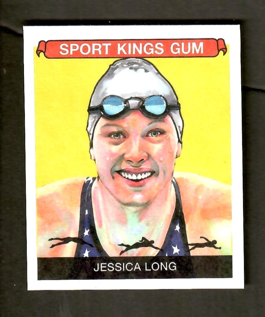 JESSICA LONG  2022 Sportkings Volume 3 Mini #90 nrmt