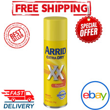 Arrid XX Extra Dry Aerosol Antiperspirant Deodorant, Regular, 6 oz.