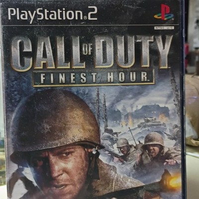 Activision Call of Duty: Finest Hour PS2 Multiplayer Shooter Action Adventure